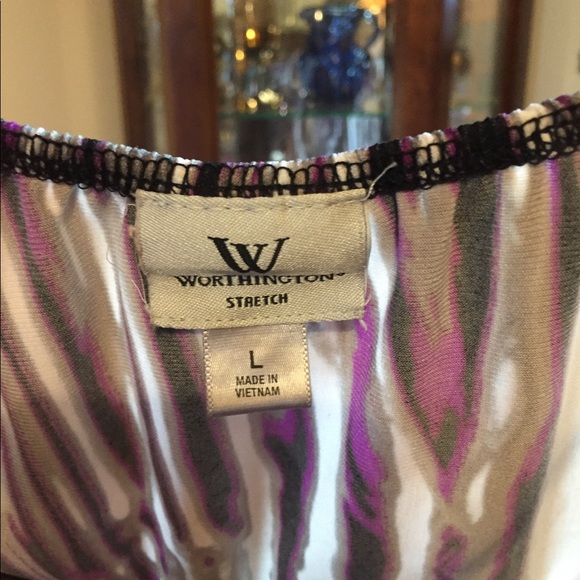 2-Worthington stretch tops - Picture 7 of 7